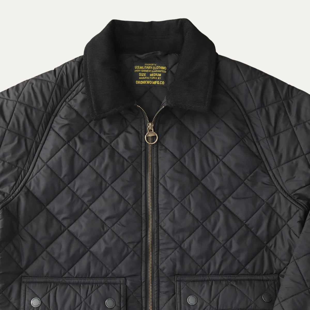 The Trouville Retro Quilted Winter Bomber Men’s Jacket