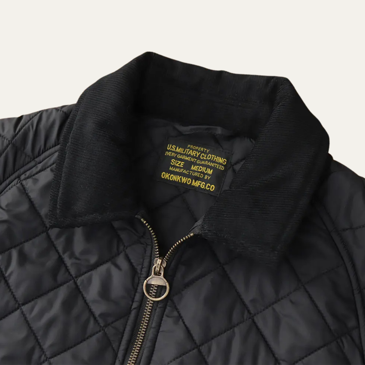 The Trouville Retro Quilted Winter Bomber Men’s Jacket