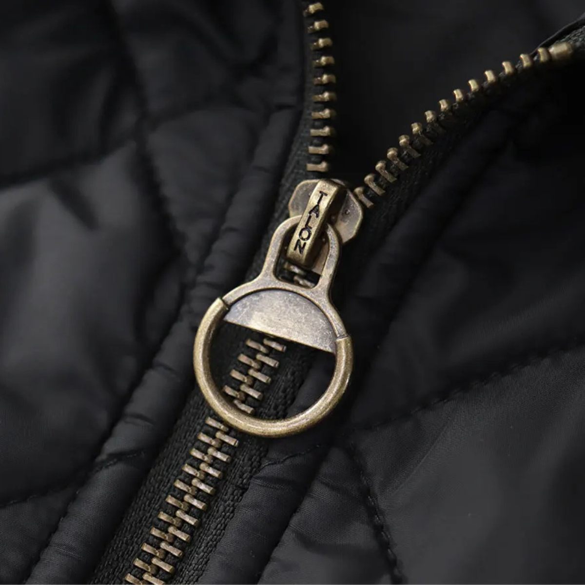 The Trouville Retro Quilted Winter Bomber Men’s Jacket