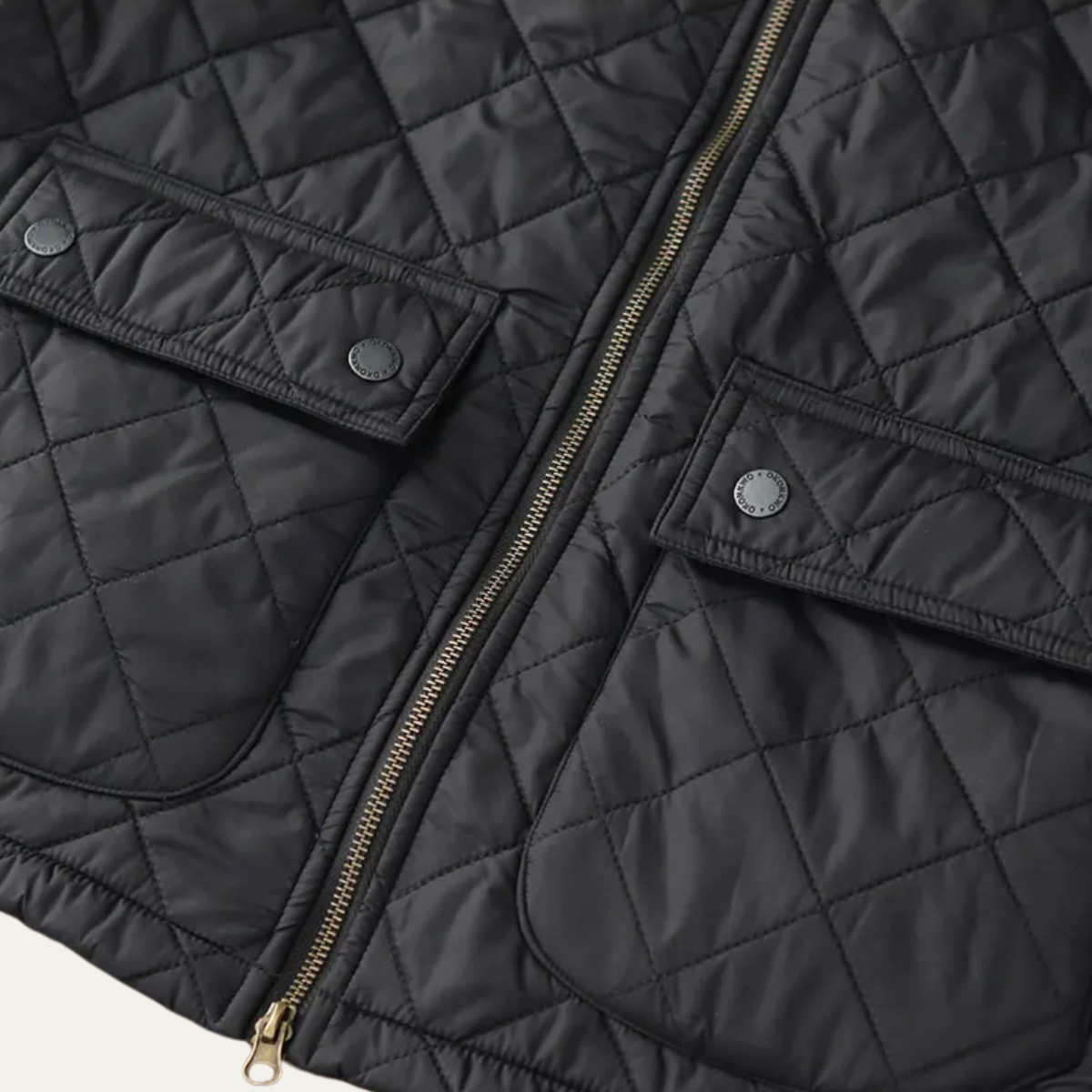 The Trouville Retro Quilted Winter Bomber Men’s Jacket