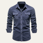 The Norwick Casual Button Down Men’s Corduroy Shirt