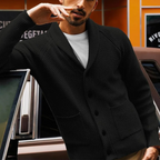The Pembroke Men's Shawl Collar Button Up Knit Cardigan