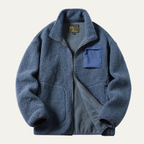 The Porta Venezia Men’s Thick Fleece Winter Warm Zip Up Jacket