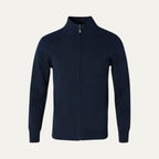 The Bristol Men’s Cashmere Luxury Cardigan Zip Knit Jumper