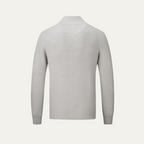 Men’s Merino Wool Zip Cardigan Warm Knitted Jumper