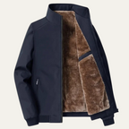 Men’s Fleece Lined Winter Jacket Waterproof Thermal Coat