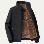 Men’s Fleece Lined Winter Jacket Waterproof Thermal Coat