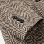 The Cambridge Trendy Slim Fit Wool Blend Overcoat for Men