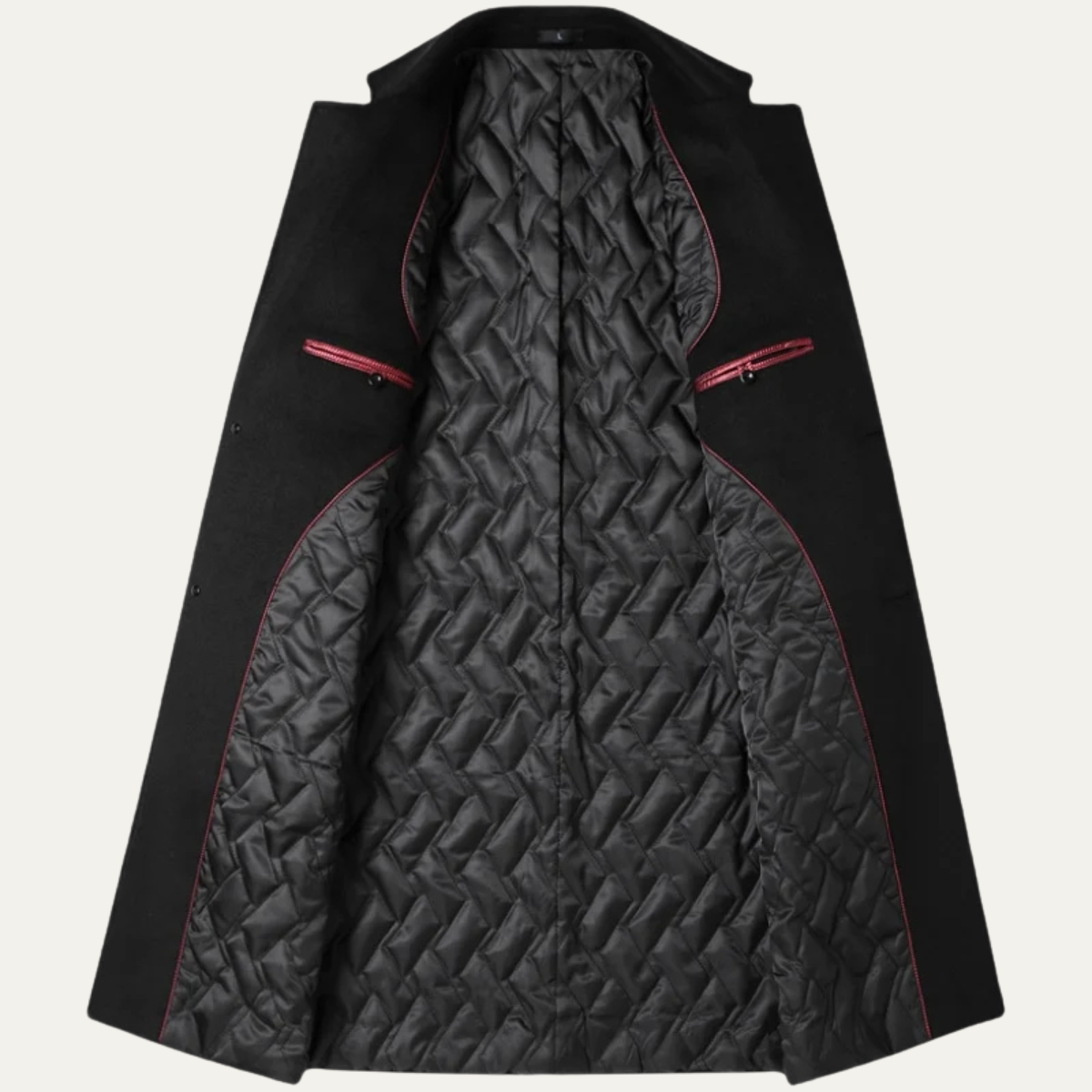 The Canterbury Sophisticated Longline Men's Wool Jacket