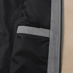 Men’s Grey Suede Zip Jacket Premium Shirt Jacket
