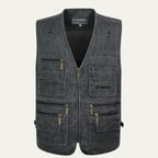 The Benevento Retro Outdoor Utility Multi Pocket Men’s Vest