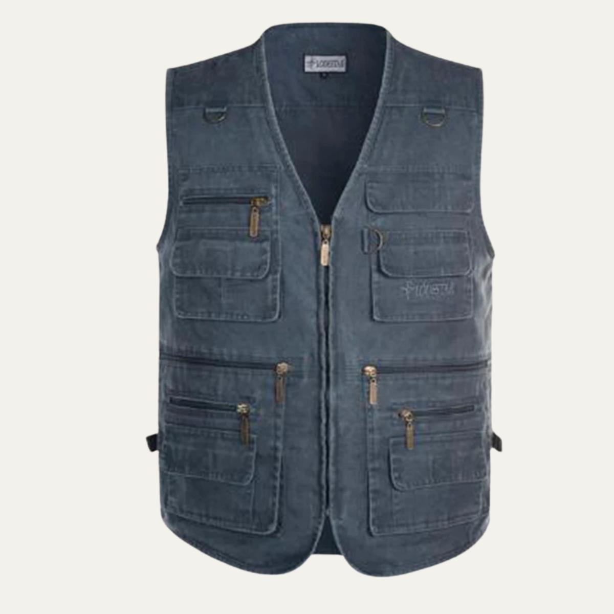 The Benevento Retro Outdoor Utility Multi Pocket Men’s Vest