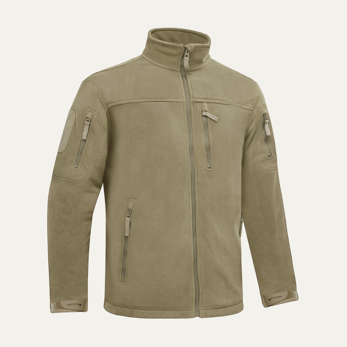 The Padova Warm Tactical Fleece Men’s Jacket with Zipper Pockets