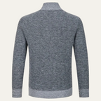 The Aberdeen Men's Quilted Knit Padded Zip Up Cardigan