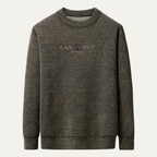 The Swansea Men's Winter Fleece Lined Velvet Jumper
