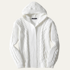 The Conwy Chunky Cable Knit Winter Men's Cardigan