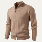 The Alberobello Winter Stand Collar Men’s Knitted Cardigan