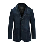 Victor | Men’s Trendy Formal Casual Denim Blazer