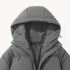 Men’s Hooded Puffer Jacket Winter Warm Quilted Coat