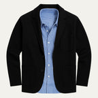 Men’s Smart Blazer with Shirt Set Casual Tailored Outfit