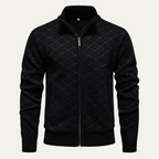 The Dundee Men's Textured Knit Smart Casual Warm Cardigan