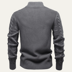 The Flintshire Stylish Full Zip Warm Knitted Men's Jacket