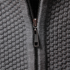 The Flintshire Stylish Full Zip Warm Knitted Men's Jacket