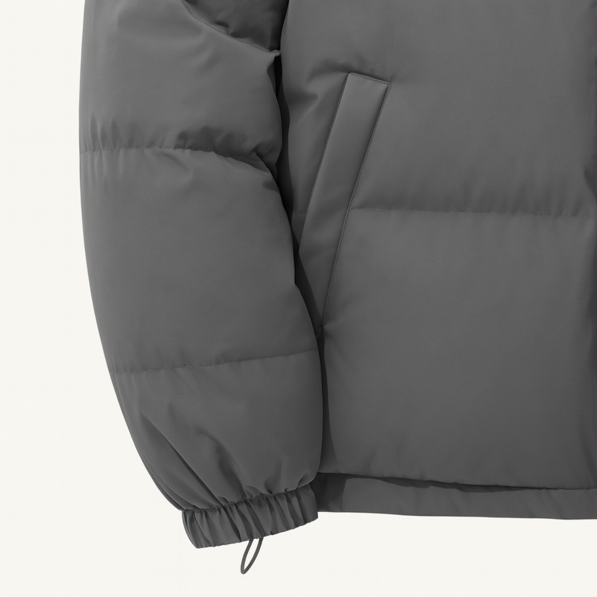 Men’s Hooded Puffer Jacket Winter Warm Quilted Coat