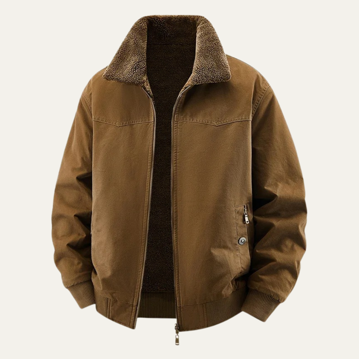 The Cardiff Fleece Lined Reversible Men's Bomber Jacket