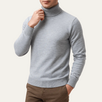 The Banbury Men's Classic Turtleneck Knit Sweater