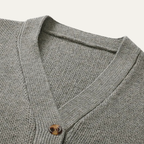 The Greenwich Men’s Button Up Streetwear V Neck Knitted Cardigan