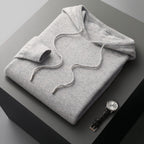 William | Men’s Spring Hooded Knit Pullover Sweater