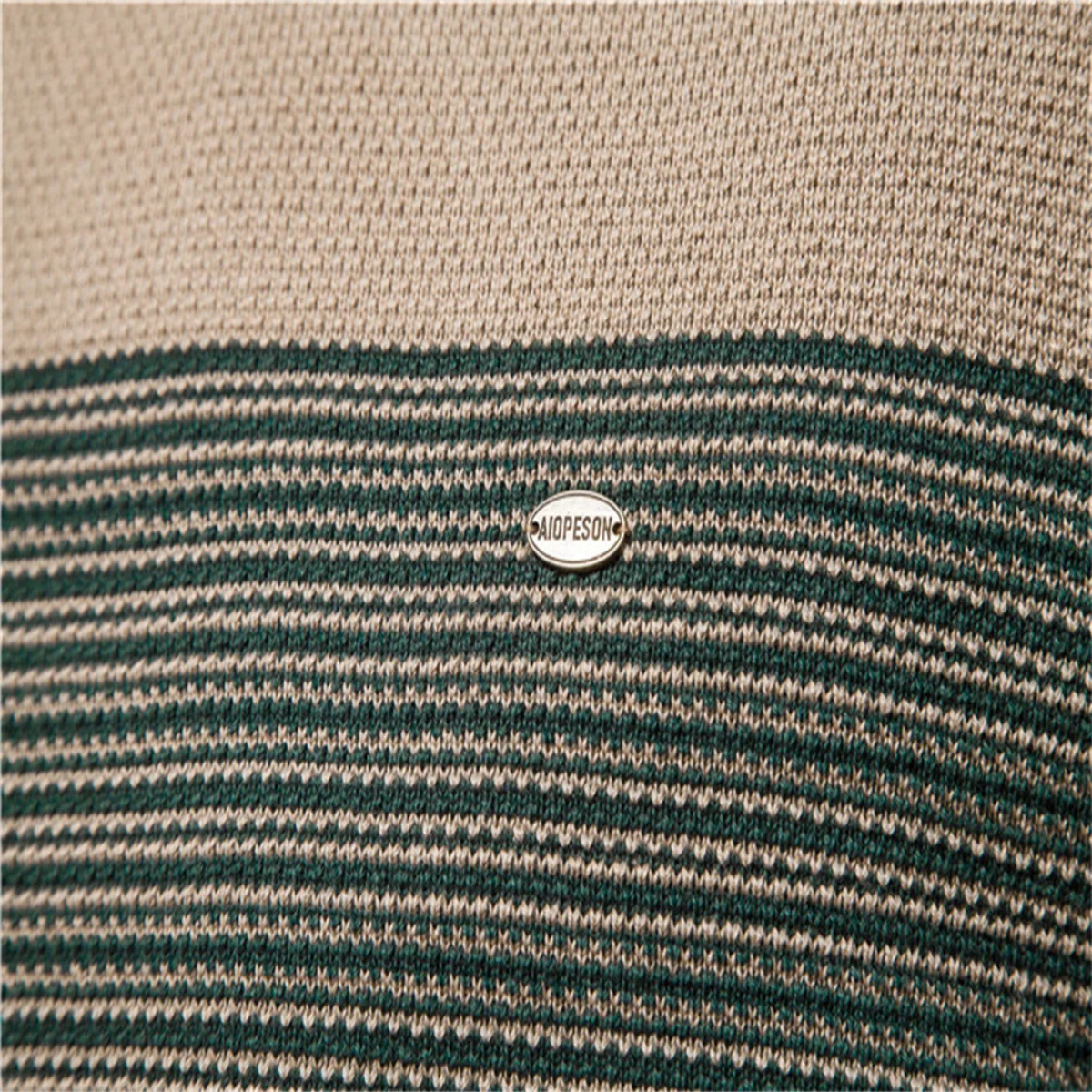 The Wembley Men’s Casual Crew Neck Striped Jumper
