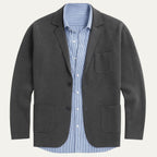Men’s Smart Blazer with Shirt Set Casual Tailored Outfit