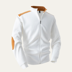 The Locorotondo Lightweight Zip Up Stand Collar Knit Men’s Jacket
