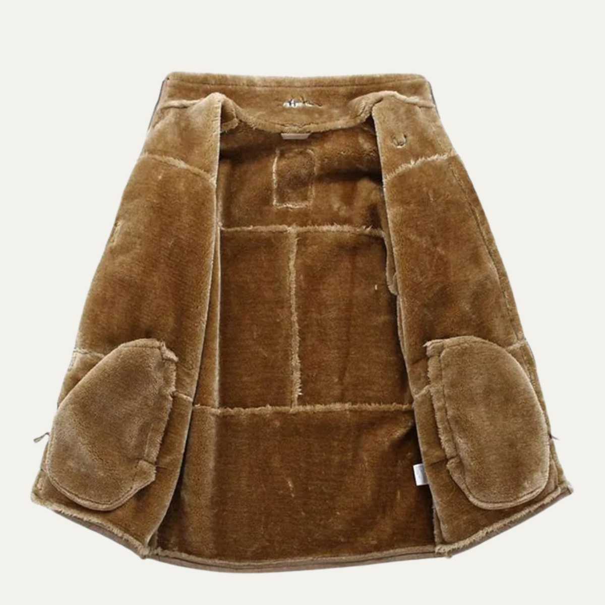 The Castelrotto Shearling Lined Suede Men’s Leather Jacket