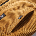 The Manarola Corduroy Thermal Men’s Jacket with Fur Collar