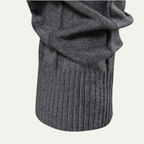 The Norwich Men’s Slim Fit Turtleneck Ribbed Jumper