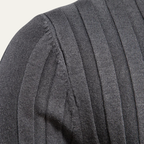The Norwich Men’s Slim Fit Turtleneck Ribbed Jumper