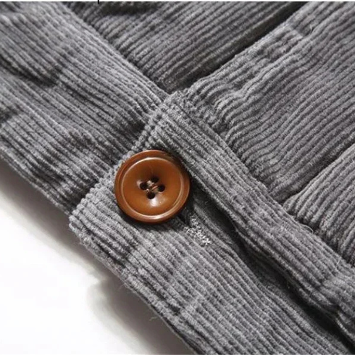 Men’s Corduroy Sherpa Lined Jacket Warm Winter Coat