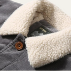 Men’s Corduroy Sherpa Lined Jacket Warm Winter Coat