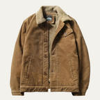 Men’s Corduroy Sherpa Lined Jacket Warm Winter Coat