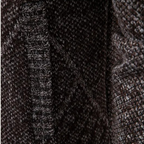 The Amalfi Knit Fleece Zip Men’s Cardigan with Diamond Pattern