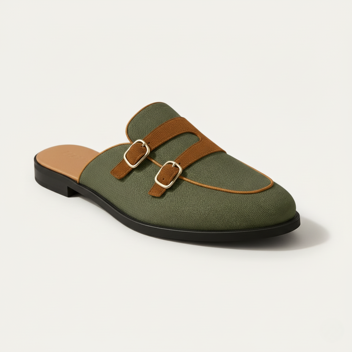 The Henley Mule – Men's Slip On Loafers in Canvas
