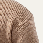 The Alberobello Winter Stand Collar Men’s Knitted Cardigan