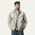 The Highclere Modern Casual Button Up Outerwear Men’s Jacket