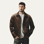 The Highclere Modern Casual Button Up Outerwear Men’s Jacket