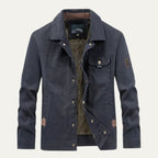 Men’s Utility Field Jacket Casual Cotton Military Style Coat
