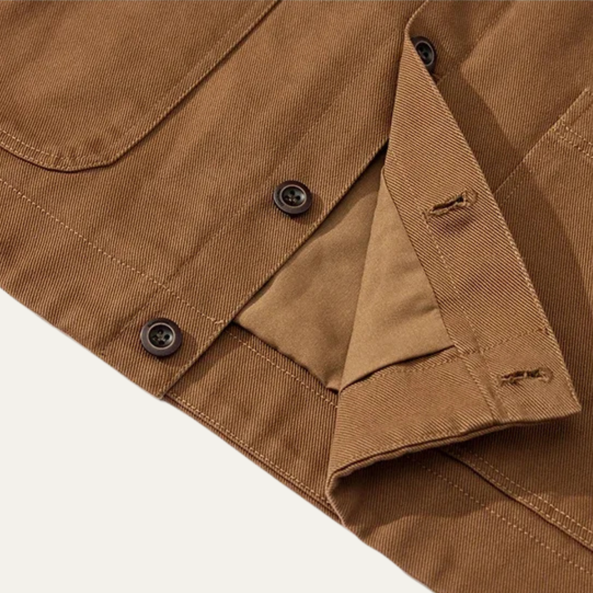 The Highclere Modern Casual Button Up Outerwear Men’s Jacket