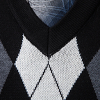 The Nottingham Classic Patterned V Neck Knitted Men’s Vest